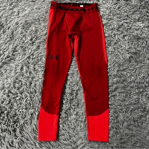 Under Armour Youth Coldgear Leggings Size XS - Picture 1 of 5